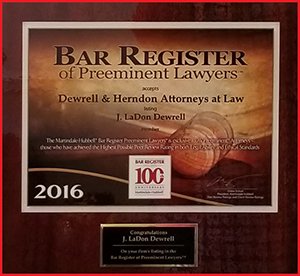 Bar Register of Preeminent Lawyers